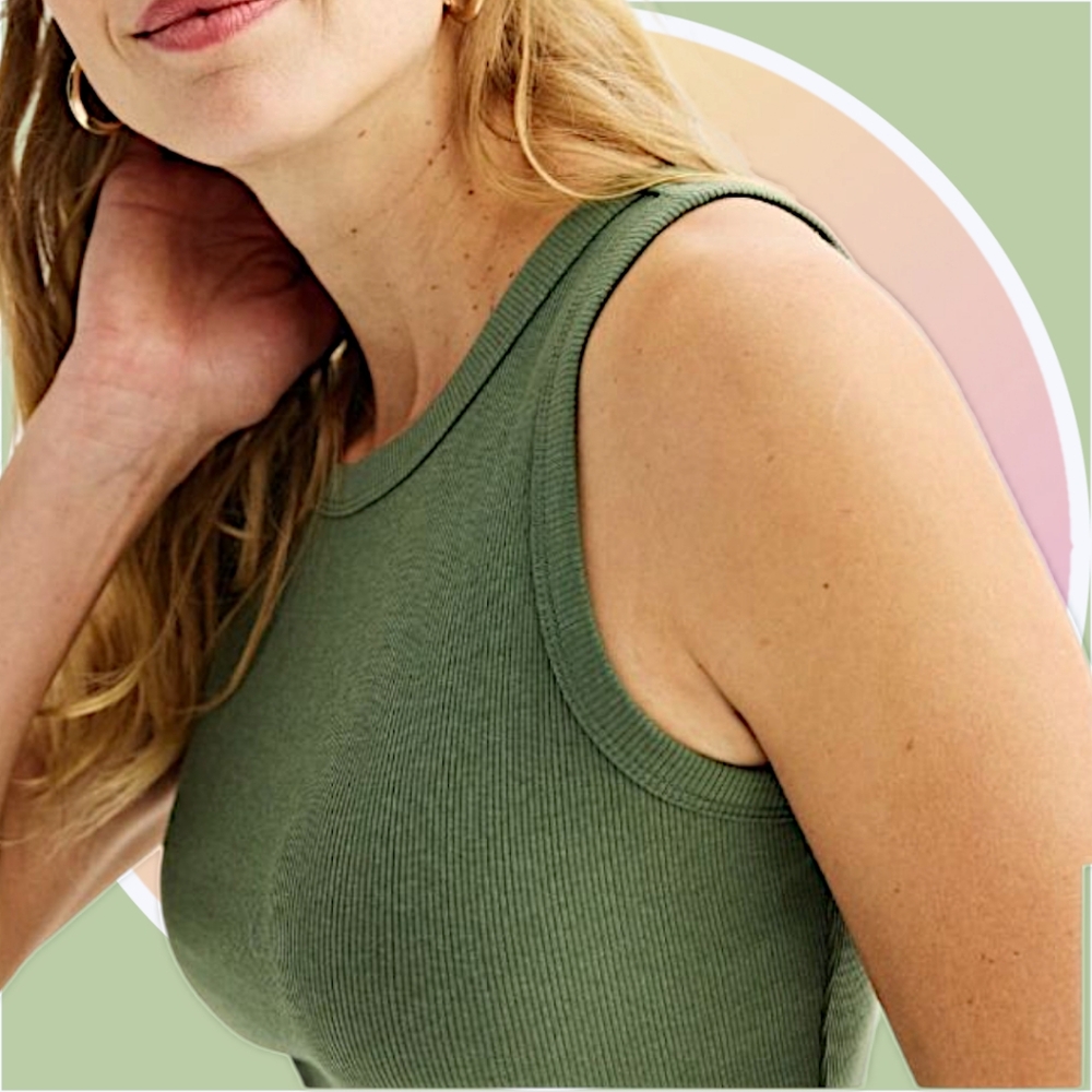 3/$25 NWOT Black Ribbed Crewneck Tank Top (PPE) Bundle & Save - Picture 3 of 6
